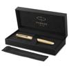 PARKER Sonnet Gold GT SE Перьевая ручка Fine 18K Золото Подарочная коробка Роскошная Официальная 2209265 Резная Ручка, Перо, Перо, В комплекте, Подарок, Импорт,
