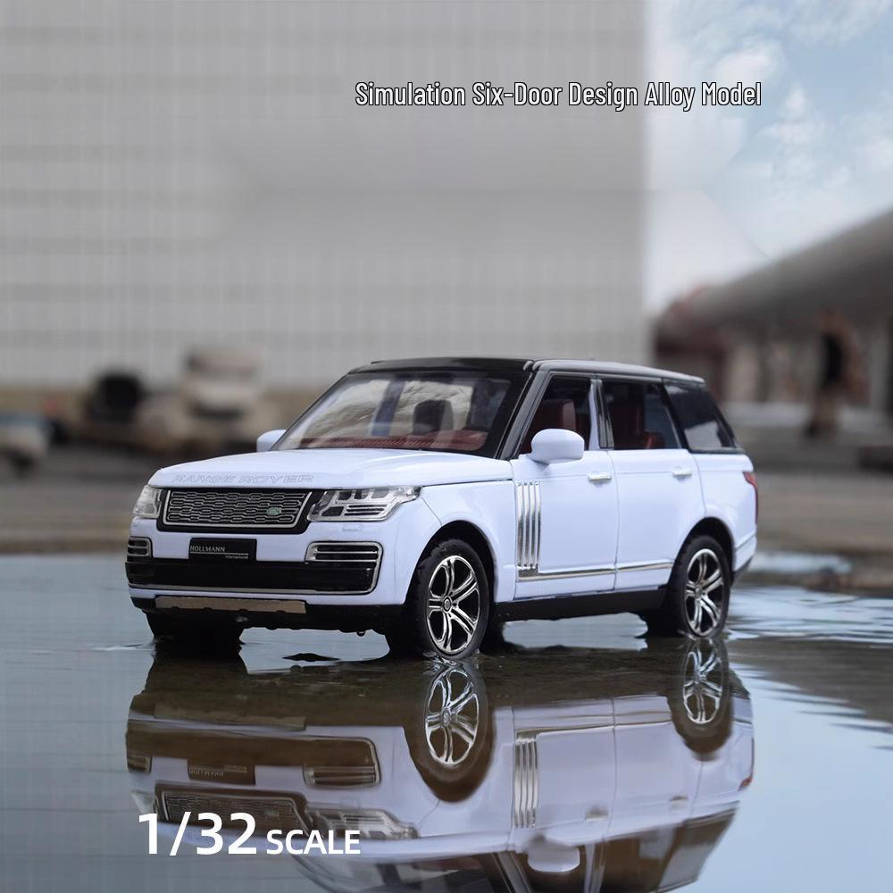 1:Масштаб 1:32 Лу Ху Range Rover Сплав Внедорожник Модель Автомобиля Украшение (в штучной упаковке) - Игрушка, рекомендованная в прямом эфире Douyin