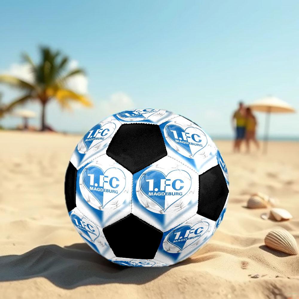 1 шт. Футбольный мяч 1. FC Magdeburg Размер 5 Мяч для мини-футбола Модный Цветной Игра во дворе - Отличный Подарок для Спортивных Фанатов HE2