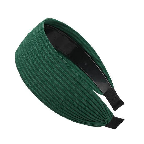 Эластичный обруч для волос, расширенный дизайн, легкая повязка на голову, противоскользящие зубцы, корейский стиль, гибкая повязка для волос, аксессуар для волос