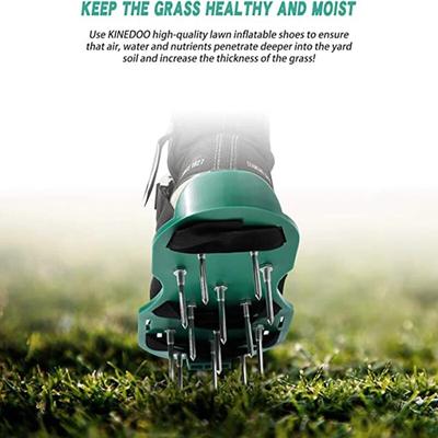 1 пара садовых ботинок для ногтей, инструмент для рыхлой почвы 4,2 см, шипы для травы, обувь для травы, самовыравнивающийся эпоксидный дворовый культиватор для травы, новый газон
