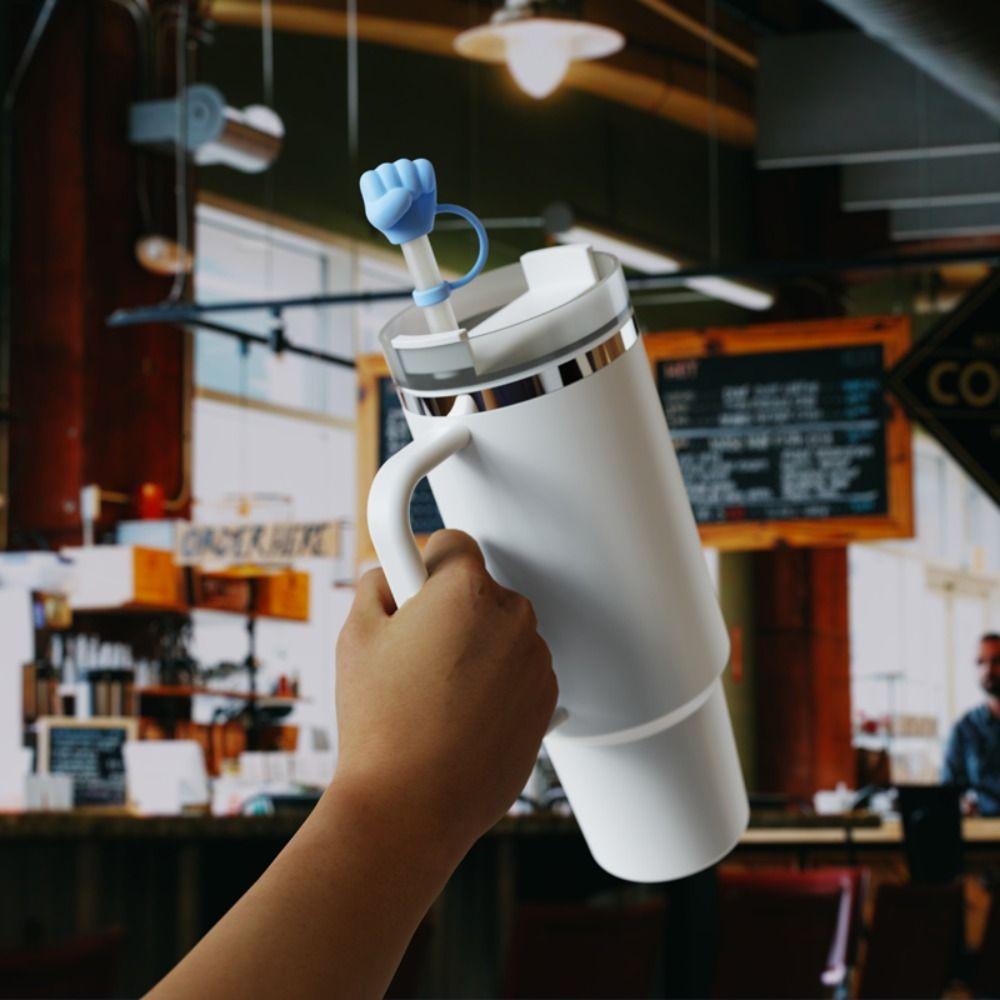 Leak-Proof Silicone Straw Tips Cover for Yeti/Stanley Cup 40oz/ 30oz for 8-12mm Straws