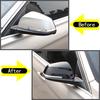2 шт. для BMW F20 F30 F31 F21 F22 F23 F32 F33 F34 F35 X1 E84, крышка зеркала заднего вида автомобиля 1, 2, 3, 4 серии, крышка зеркала с боковым крылом