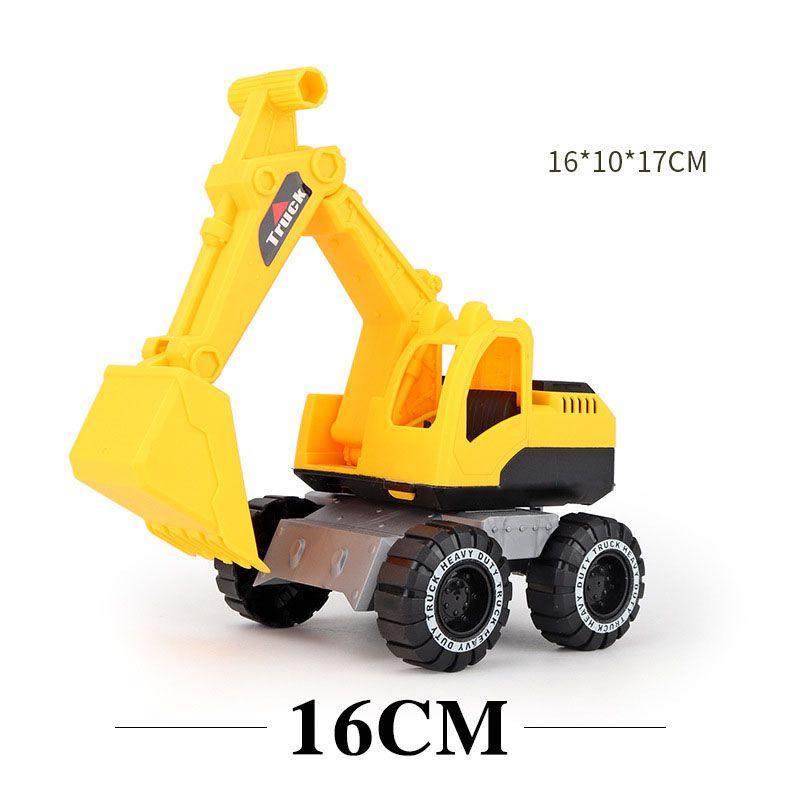 Durable Abs Plastic Engineering Construction Truck Excavator Digger Vehicle Car Toy