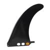 Surfboard Fin 9 Inch PVC Surfboard Replacement Clip Tail Fin for Longboard Paddle Board Surfing Board Accessory
