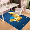 Cute Garfield Printed Absorbent Washable Carpet, Non-Slip Bathroom Mats, Kitchen Rugs, Yoga Mat,Living Room Entrance, Camping Picnic Rugs