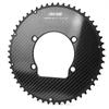 RIRO Carbon Fiber Chainrings 10-12S Super Light Road Bike Chainwheel 50-34/52-36/53-39/54-40T for Shimano 4-Bolts 110BCD Crank