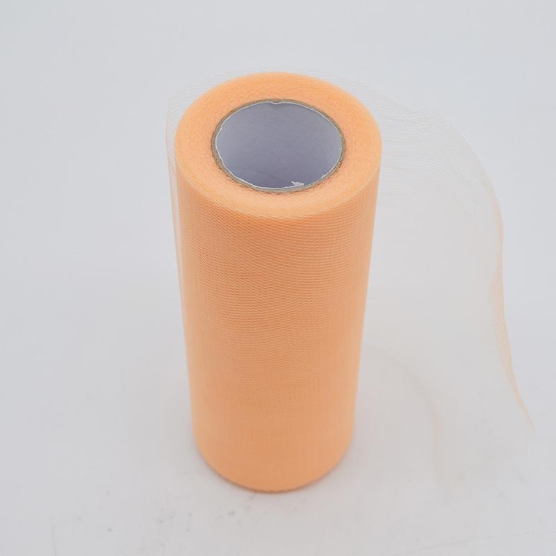 25 ярдов/партия 6 дюймов рулон тюля для свадебного украшения пачка катушка ремесло день рождения вечеринка детский душ свадебный декор принадлежности