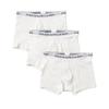 Polo FW22 Буквенный логотип Жаккардовые трусы-боксеры 3 шт. Мужское нижнее белье Белый 714835885-001