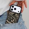 Племенной принт Маори Полинезийский Самоанский Чехол для телефона для iPhone 17ProMax 12 13 14 15 16e 17 Pro Max Plus Air Cover