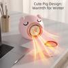 Fast Heating Desktop Heater Energy-Saving Electric Fan Heater Small Size Mini Heater  Indoor Table