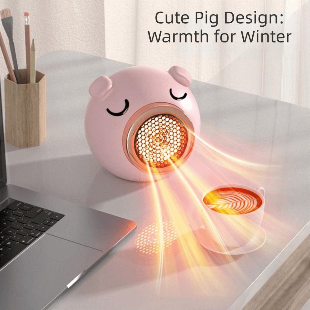 Fast Heating Desktop Heater Energy-Saving Electric Fan Heater Small Size Mini Heater Indoor Table
