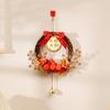 Traditional Chinese New Year Wreath Exquisite Hanging Wreath  Farmhouse Style