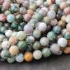 Бусины из индийского агата, настоящие бусины класса ААА, круглые свободные бусины из натурального драгоценного камня, бусины длиной 14–15 дюймов, бусины размером 6 мм, 8 мм, 10 мм.