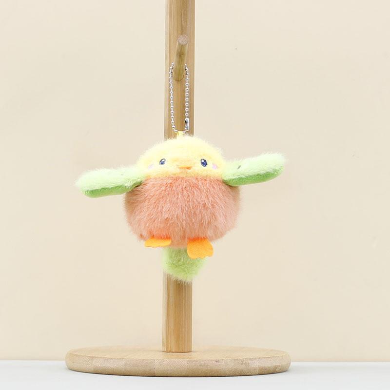 Хуху Животное Медведь Подвеска Плюшевая Игрушка Курица Кукла Подвеска для Сумки Украшение Брелок