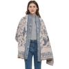 European and American Style Women's Autumn and Winter Warm Shawl Soft Scarf Fashion Jacquard Pashmina