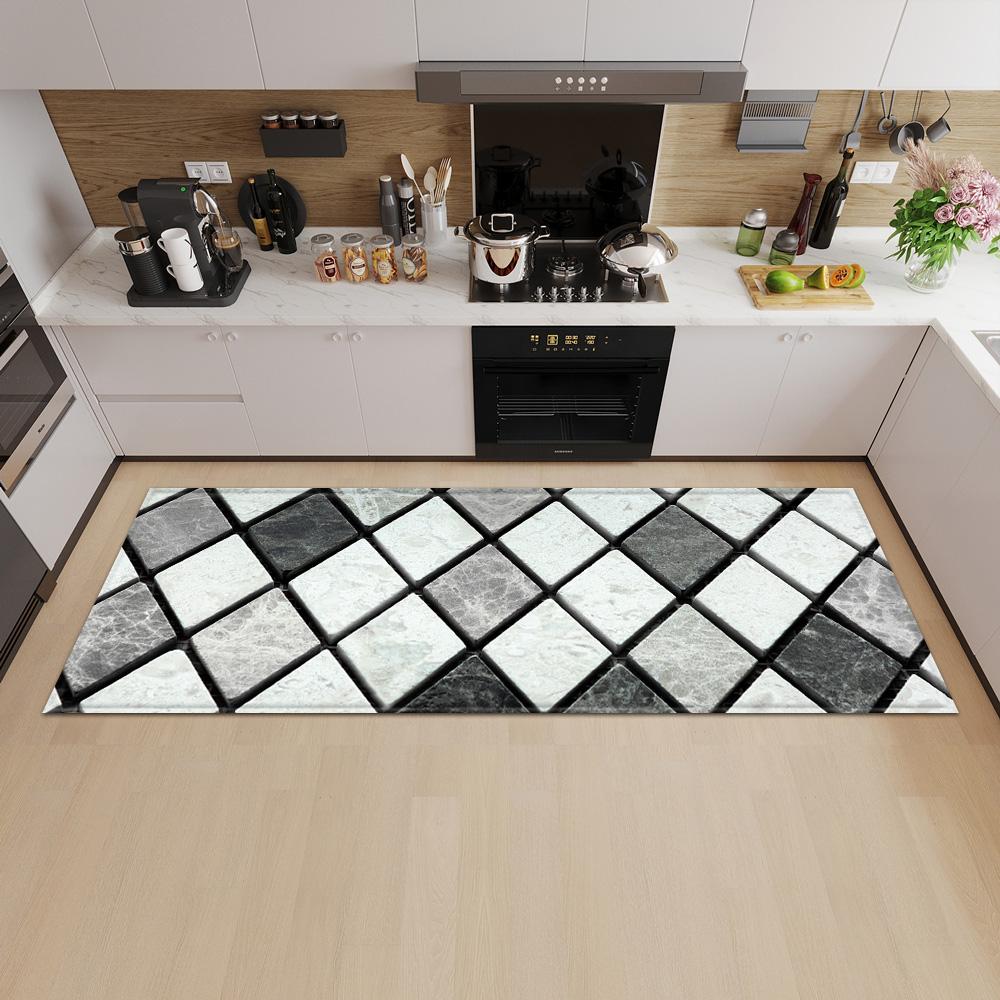 Кухонный коврик, коврик для двери, крыльца, длинный ковер для спальни, дома, балкона, ванной комнаты, нескользящий пол, ковер для гостиной
