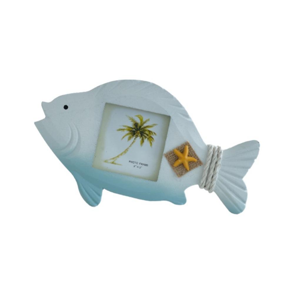 Unique-shaped Ocean-Themed Photo Frame Wooden Instant Photo Frame  Living Room