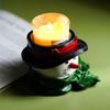 Creative Snowman Candlestick Craft Candlestick Holder Gift Snowman Candlesticks  Table Decoration