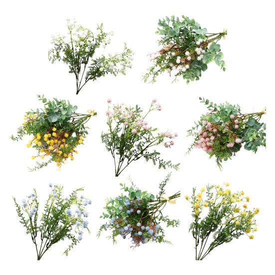 Имитация растения, легкий уход, сделай сам, красивый шикарный настольный искусственный шелковый цветок для гостиной