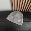 New Baotou Cold Hat Premium Retro Alphabet Wool Knitted Hat Women's Autumn and Winter Wool Hat Versatile Fashion