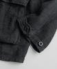 Beheavyer Dyed Slub R/C Bdu Jacket Anthracite
