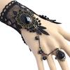 Steampunk Gothic Necklace Vintage Tassel Punk Retro Necklace Black Lace Choker  Jewelry Gift