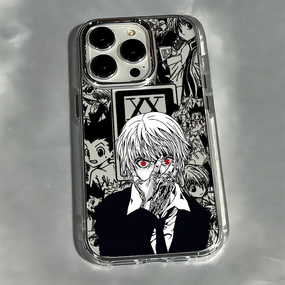 Чехол для телефона с персонажем Killua из аниме Hunter X Hunter для Samsung Galaxy S25 S24 S23 S22 S21 S20 Note20 FE Ultra Edge Plus 4G 5G Прозрачный
