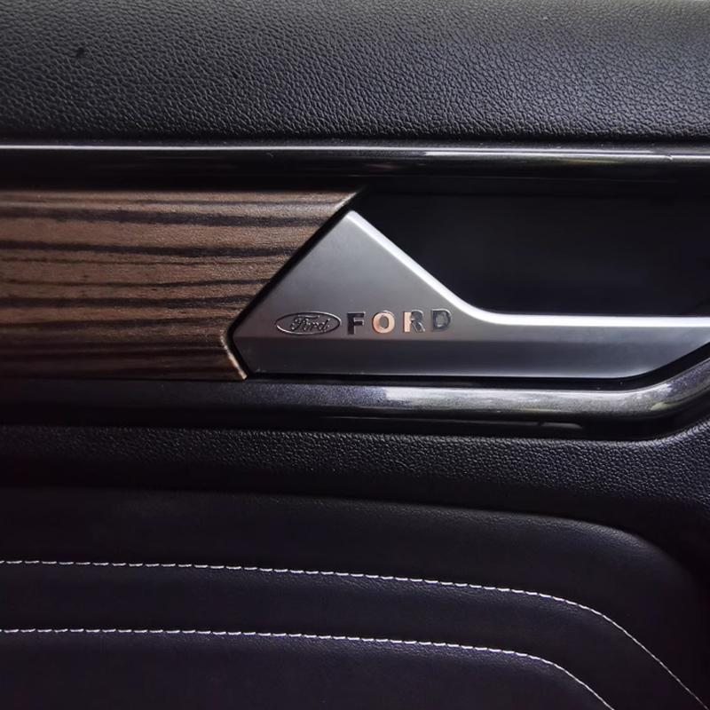 VCLG2 3D Car Styling Metal Sticker Interior Decorative Decals For Ford Escape Kuga Mondeo Ecosport Fiesta Focus 2 3 MK1 MK2 Fusion lmjp0