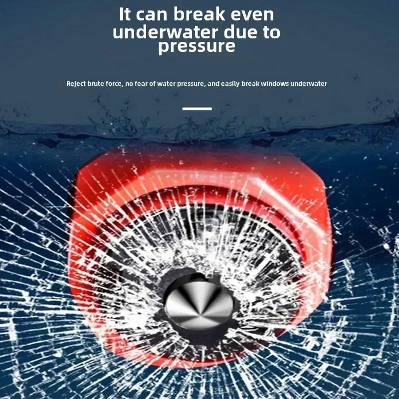 5 шт. Мини-молоток безопасности Автомобильный аварийно-спасательный набор Брелок Нож Резак для ремня безопасности Аварийный молоток для разбивания стекла перевозится