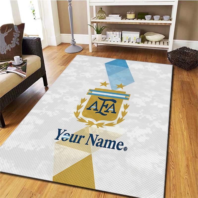 Messi Custom Name Carpet Rug For Living Room Bedroom Home Sofa Decoration Kids Play Nonslip Floor Mat