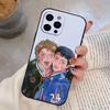 Чехол для телефона H-Heated R-Rivalry по хоккею на льду для iPhone 17,16,15,14,13,12,11 Plus,Pro Max,XS, Мягкий силиконовый черный чехол