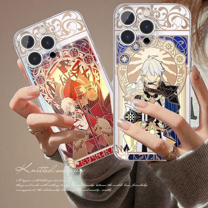 Чехол для телефона Honkai Star Rail Phainon для Xiaomi Redmi Note 14 13 12 11 Pro Plus 11S 12S 10 10S Turbo 4 14C 13C 12C Прозрачная крышка