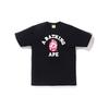 A BATHING APE SS23 Men's ABC CAMO COLLEGE TEE 1J30-110-005