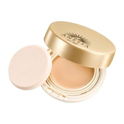 Anessa Универсальная пудра-основа Beauty Pact, аромат Citrus Soap, оттенок 2 Medium Ochre, 10 г (х 1) Солнцезащитный крем SPF50+ PA++++, Блок от УФ-лучей, Праймер,