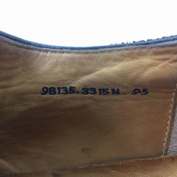 Винтажные мужские туфли Windsor 80-90-х годов, на подошве Goodyear Welt, замшевые, с крылышками, для бизнеса, коричневые, размер 9.5 27.5(ИСПОЛЬЗОВАЛ)