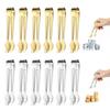 Colorful Sugar Tong Stainless Steel BBQ Clip Food Serving Tool Ice Cube Tong  Hotel