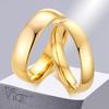 Vnox Anti Scratch Tungsten Wedding Rings for Women Men Simple Classic Wedding Bands for Couples Basic Jewelry
