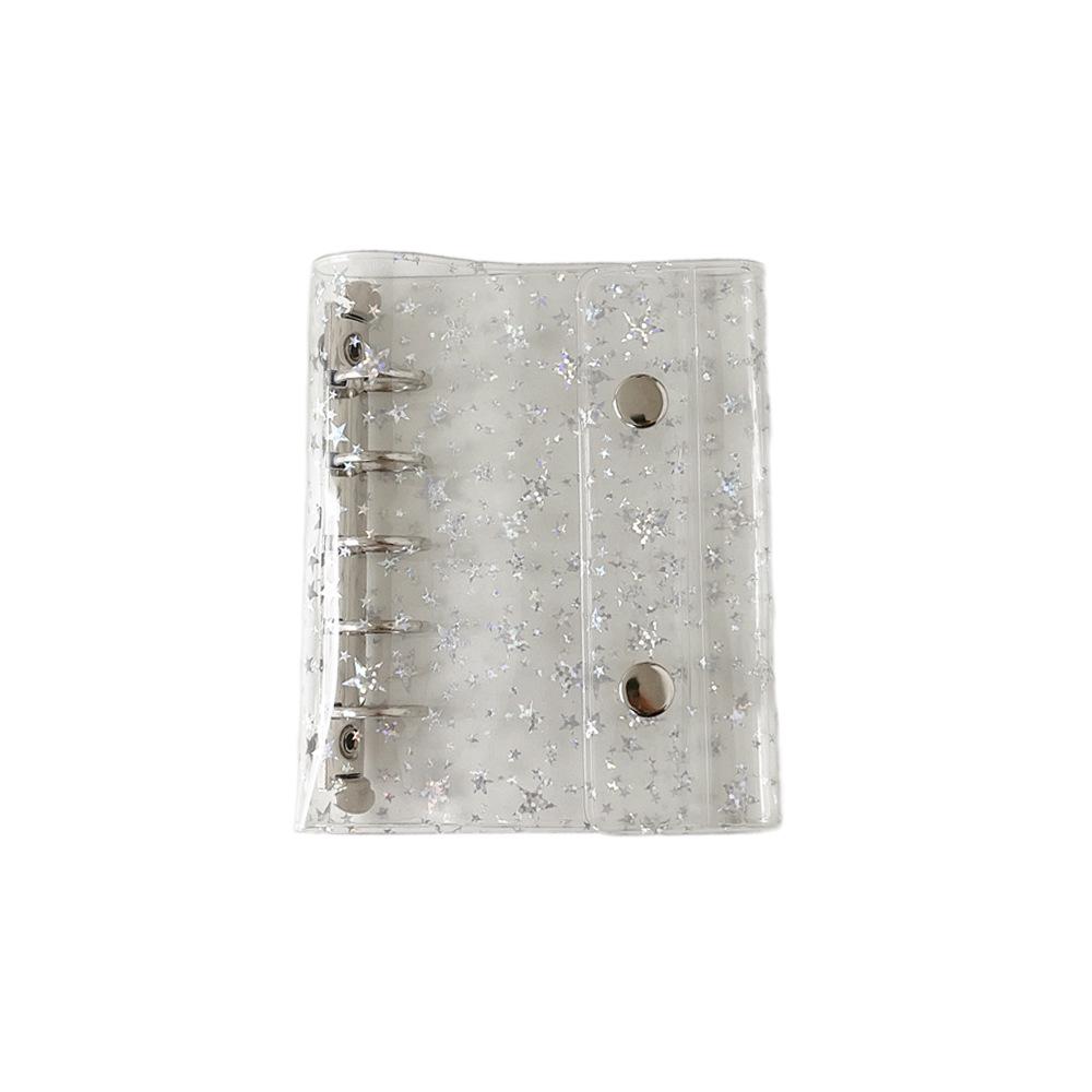 Hisocute Лазерные Звезды M5 Прозрачный Журнал со Сменными Страницами