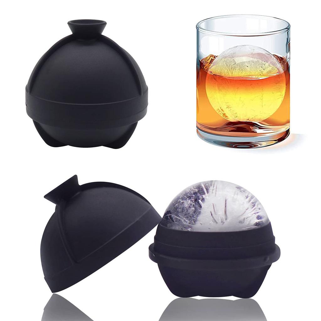 Whiskey ice ball mold, ice cube maker, round ice ball maker, ice ball maker, silicone ice maker