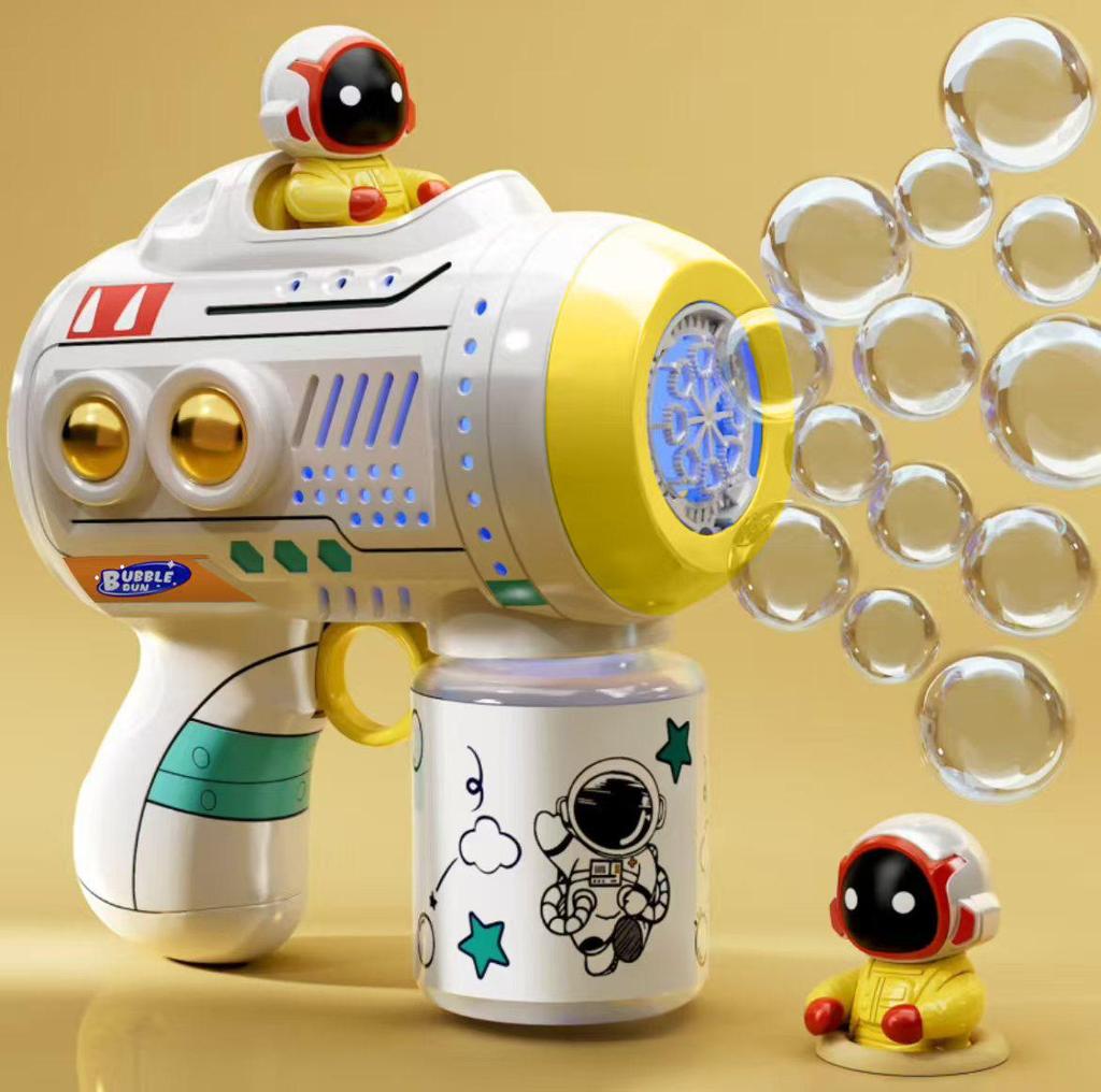 Popular Kid's 32-Hole Electric Bubble Gun - Automatic Handheld Toy for Bubbles