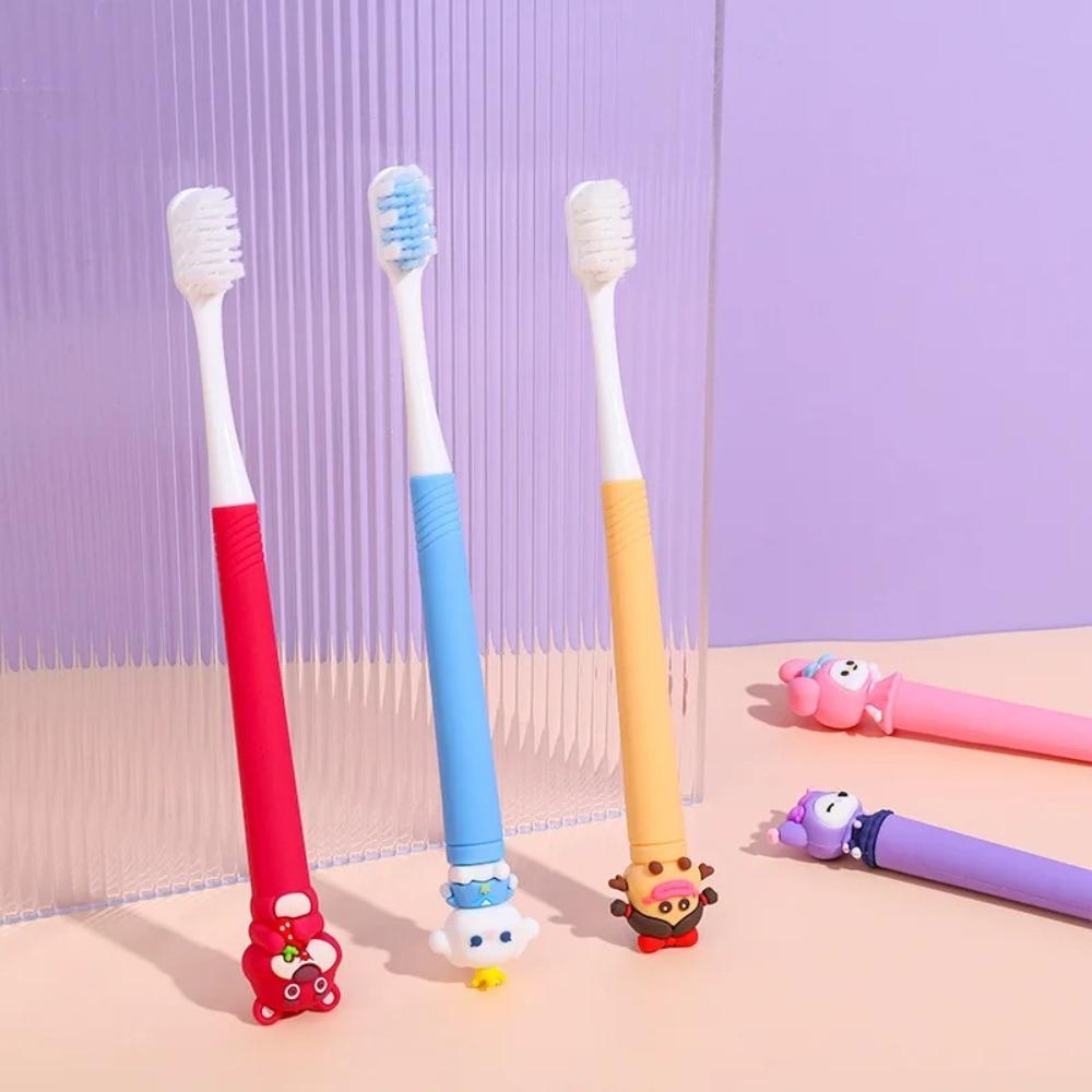 Силиконовая зубная щетка Капибара ПЭТ Аниме Зубные щетки Новая Мультяшная Зубная щетка