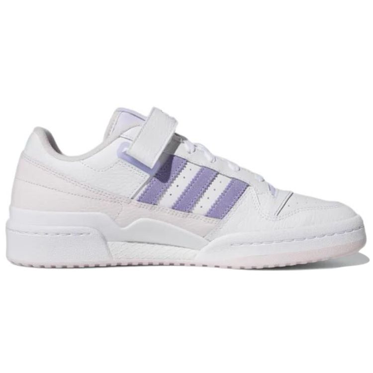 adidas Forum Low White Почти розовые кроссовки унисекс Cloud-White Light-Purple GY5832