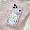 Милый чехол для телефона Tamagotchis для IPhone 17 16 16e 15 14 13 12 11 Mini Pro Max X XR XSMax 7 8 Air Plus Прозрачная задняя крышка
