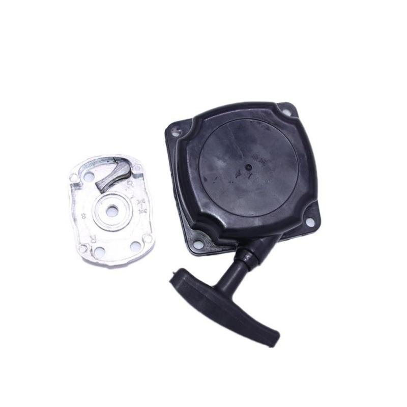 Универсальный ручной стартер для двигателя 43CC 49CC садовый инструмент сверхпрочный нейлоновый материал 67мм монтажные отверстия простая сборка