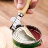 1PC Stainless Steel Professional Kitchen Tool Safety Hand-actuated Can Opener Side Cut Easy Grip Manual Opener
