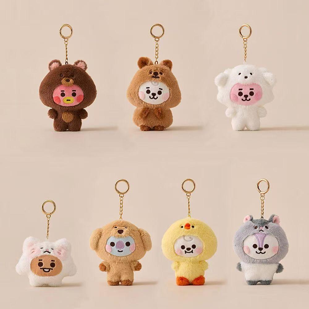 Плюшевая кукла BTS BT21 Плюшевая игрушка Kpop Животная версия