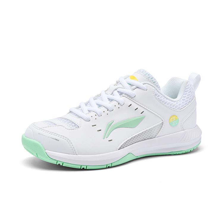 Li Ning Rocket Shoe 2.0 Slip Resistant, Breathable, Lightweight Low top Badminton Shoes Unisex Light Turquoise AYTU049-4