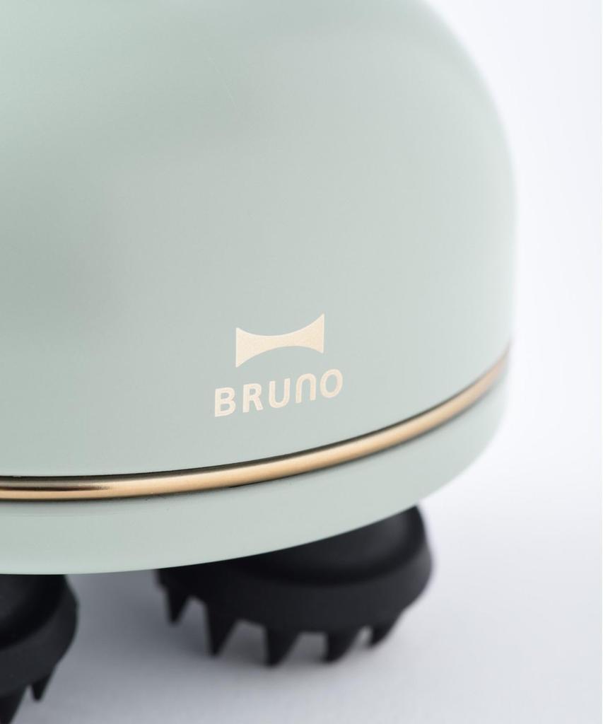 BRUNO EMS Electric Head Spa Scalp Body Care Shoulder and Neck Massager, Waterproof, Portable Storage Bag Included, Green, BOE148-GR