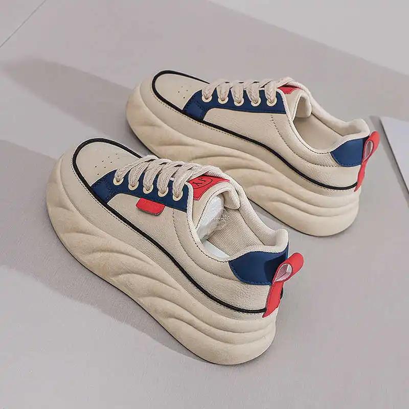 Fashion Parkside Thick Bottom Woman Flat Shoes Loafers Summer Sneakers Woman Sports And Fitness Imported Trendy Tenix Offers